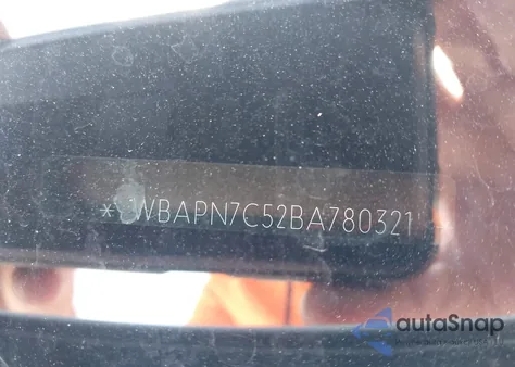 2011 BMW 335D из США, поврежденный, VIN WBAPN7C52BA780321